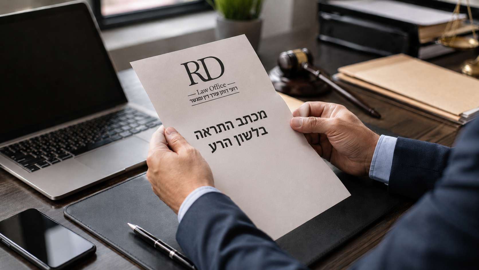 קיבלתי מכתב התראה בלשון הרע – מה לעשות